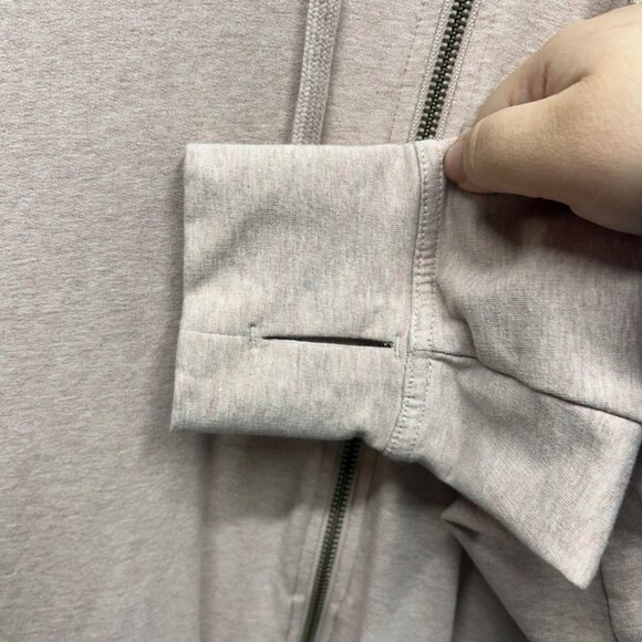 Womens Pact Organic Cotton Zip-Up Hoodie XXL Light Pink - Picture 5 of 10